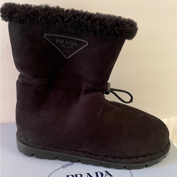 Prada Shearling Bootie - Picture 2 of 4